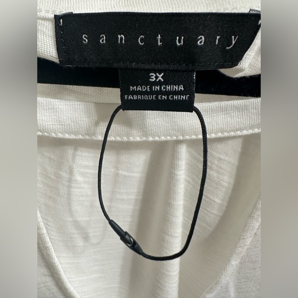 Sanctuary Cut Out Tank Top Size 3X - Picture 3 of 4